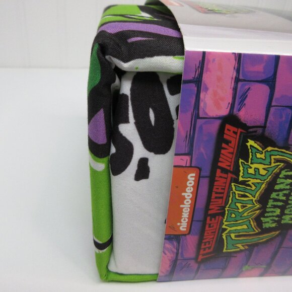 Teenage Mutant Ninja Turtles Kids Twin Sheet Set 3Pcs Nickelodeon White Green - Picture 4 of 9